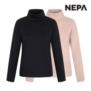 [택가129,000원] 네파 여성 베이직 기모 모크넥 티셔츠 (레귤러) 7J85453