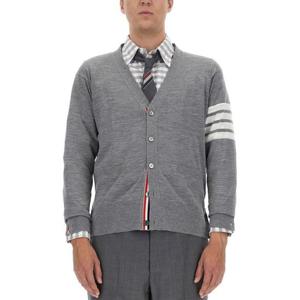 톰브라운 가디건 MKC002AY1014058 PALE GREY DOM