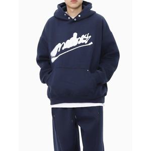 [빌리버스] 남성 기모 후드티 헤비 프린팅 티셔츠 BWY002