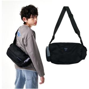 블루테일2 (AZA1AB03BK) 초등 공용  블랙 크로스백 주니어 가방