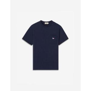 메종키츠네 반팔 티셔츠 FM00120KJ0010NAP480 NAVY DOM