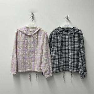 인터크루 HC10 여)요루냉감시어서커후드셔츠 ITZ2YC52