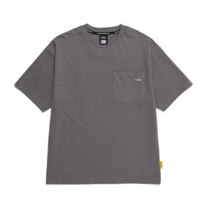 내셔널지오그래픽 N252UTS950 베이직 반팔 티셔츠 IRON GREY