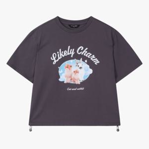 [더데이걸]박시 셔링 반팔티TGRA25311_IC