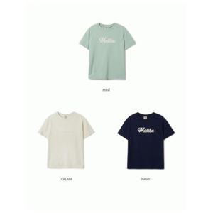 [후아유] 여성  말리부 패치 반팔티 / Malibu Single Patch T-shirt WHRAF2423F
