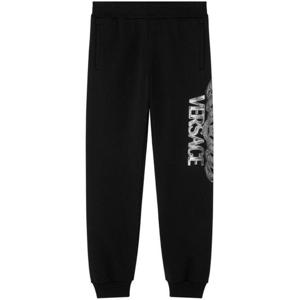 베르사체 트레이닝 조거 팬츠 1019036 1A135262B510 Black Print
