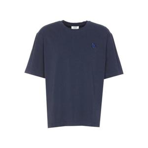 메종키츠네 반팔 티셔츠 LM00107KJ0119P492 Blue