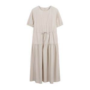 [폴햄]여성 크루넥 티어스 원피스 PHF2OO2230