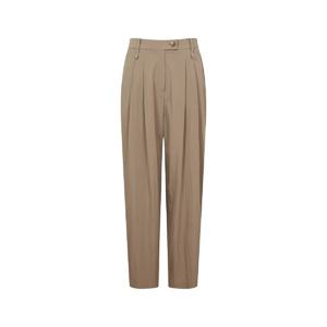 [캐리스노트]23년 봄 여름 데일리룩 스판 혼방 슬랙스 다크베이지 CN3MPT403-GB