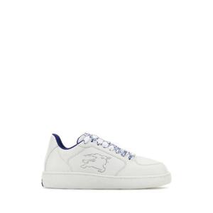 BURBERRY White leather Stock sneakers 8095698 A1464