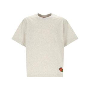 겐조 반팔 티셔츠 FF55TS5494SG93 PALE GREY DOM