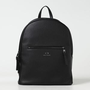 25 FW AX 아르마니 익스체인지 로고 프린트 그레인 텍스처 백팩 952387 CC830 00020