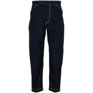 톰브라운 스트레이트 팬츠 MTU334S04502415 NAVY DOM