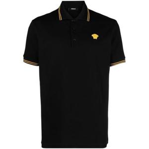 베르사체 폴로 티셔츠 1013910 1A098601B000 Black