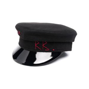 25 FW 루슬란바진스키 모노그램 자수 베이커 보이 모자 KPC033W TP432009236
