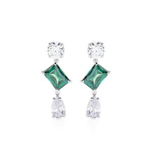 25 FW 스와로브스키 메스메라 크리스털 장식 이어링 5665878 TP435140293