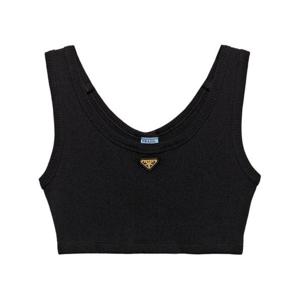 프라다 반팔 티셔츠 39576 16S9F0002 Black