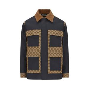 Gucci 모노램드 코듀로이 오버셔츠 742854XDCEY 1168 TP942821889