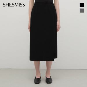[쉬즈미스] 슬릿 밴딩 스판 롱스커트_SWWSKP32020