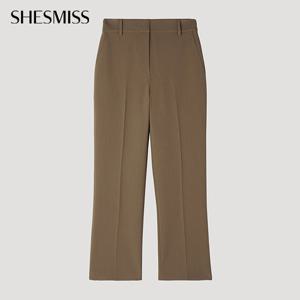 [쉬즈미스] 백 밴딩 테이퍼드 팬츠_SWWSLP32040_CA