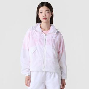 르꼬끄 여성 에어리텐션 크롭 루즈핏 후드 자켓 QQ222LJK51