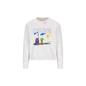 셀린느 셀린느 그레이 스웨트셔츠 2127275