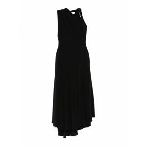[VICTORIA BECKHAM] 라프리마 여성 니 Length 비대칭 원피스 1325WDR006434A1 블랙 /8