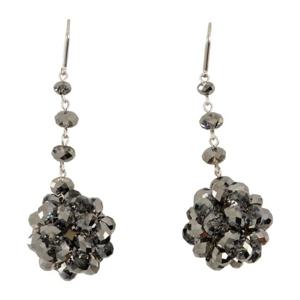 이자벨마랑 댕글링 페이시티드 비즈 클러스터 귀걸이 BL0236FA