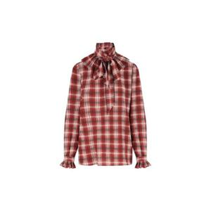 생로랑 생로랑 레드 셔츠   블라우스 2153029