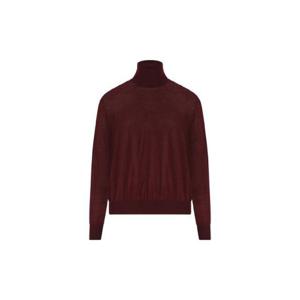 생로랑 생로랑 버건디 니트 2153092