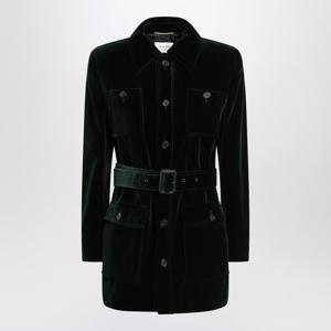 생로랑 그린 벨벳 사파리 재킷 835170Y580T 3181