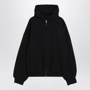 발렌시아가 후드 티셔츠 803264TSVU7 Black