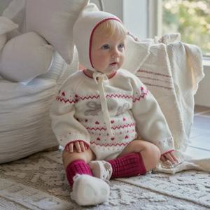 [밍크뮤]IV 루루니트SET바디슈트 35A1360403 35A13-604-03 출산백일돌선물