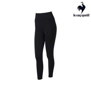 [르꼬끄] 여성 인도어 하이라이즈 10부 레깅스 QQ322OPF85_BLK