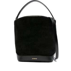 산드로 스웨이드 레더 버킷 백 SFASA01565