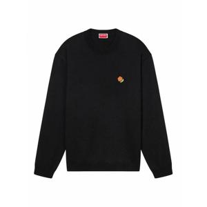 [KENZO] 라프리마 남성 보트 넥 팝 셔츠 인 메리노 울 FF55PU7263LB99J 블랙 /8