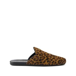 프라다 레오파드 프린트 가죽 뮬 1S008OFDD05L8H