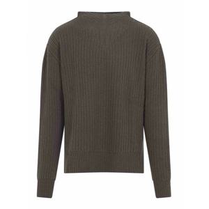 [RICK OWENS] 라프리마 남성 크루 넥 피셔맨 라운드 풀오버 RU02E1649KWV34 Grey /8