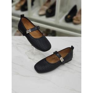 한슈 세이브존07 격자 실버 장식 메리제인 HS598098sp