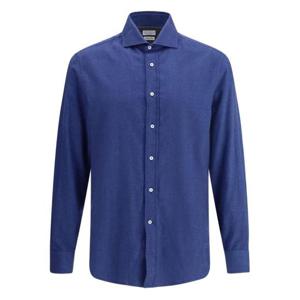 브루넬로 쿠치넬리 긴팔 셔츠 MY6370627C018 BLUE