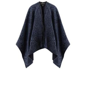 Etro 페이즐리 자카드 판초 WRBD001299TJB37 S9883 TP948103974