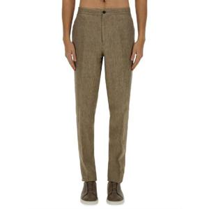 ZEGNA 리넨 조거 팬츠 UFI32A9TT11N07
