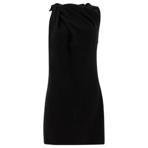 ALEXANDER MCQUEEN 814681QJAES1000 Knotted detail mini dress