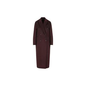 BRUNELLO CUCINELLI 브루넬로 쿠치넬리 버건디 코트 2208670