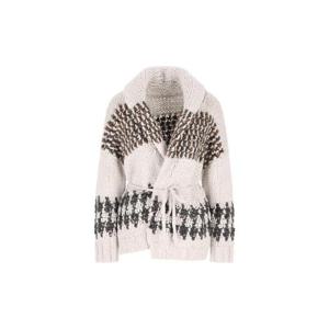 BRUNELLO CUCINELLI 브루넬로 쿠치넬리 화이트 가디건 2208650