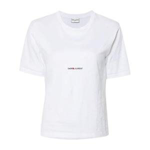 생로랑   반팔 티셔츠 SS25 460876 YB2DQ 5253862 White