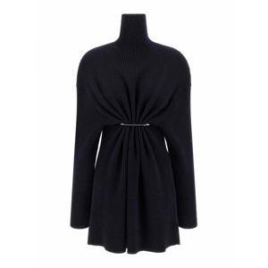 [BALENCIAGA] 라프리마 여성 니 Length 핀치 원피스 850028T17594140 Blue /8