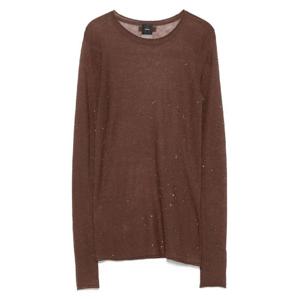 핀코   긴팔 티셔츠 FW25 105398 A2PM L73 5863763 BROWN