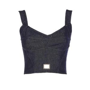 돌체앤가바나   민소매 티셔츠 SS25 F7W98DG8MS5S9001 5283489 Black