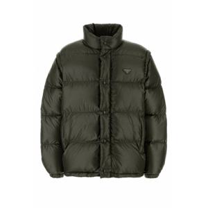 [PRADA] 라프리마 남성 다운 재킷 SGC863SOOO17XS F0334 실버 /2